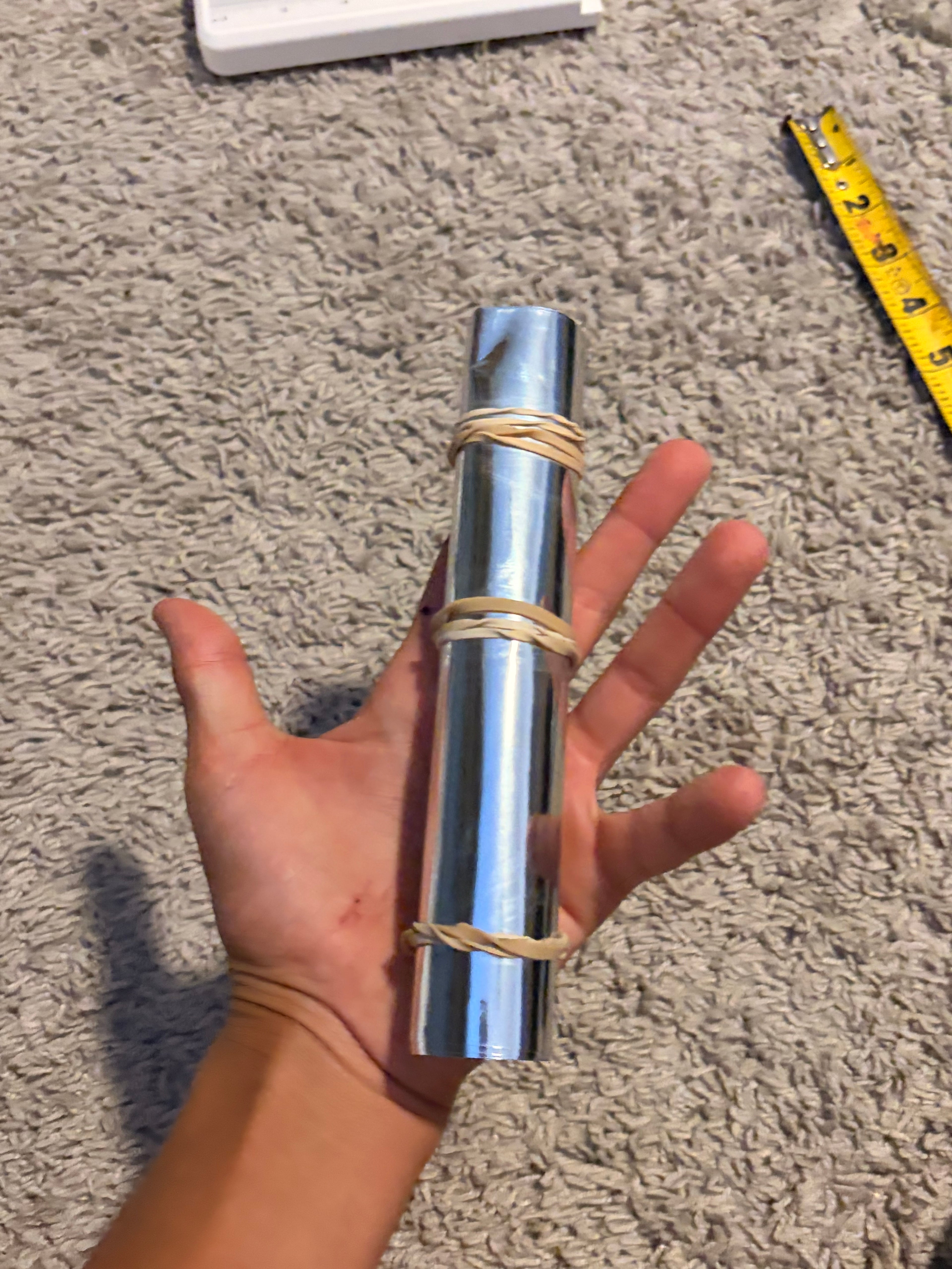 silver wrap